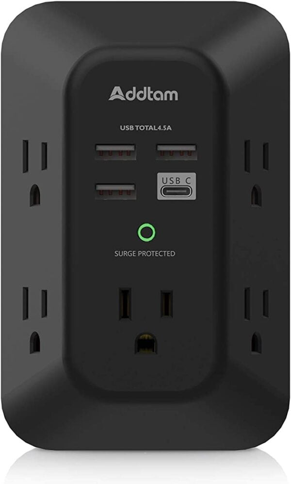 USB Wall Charger Surge Protector