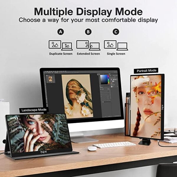QQH Portable Monitor, 15.6" - Image 4